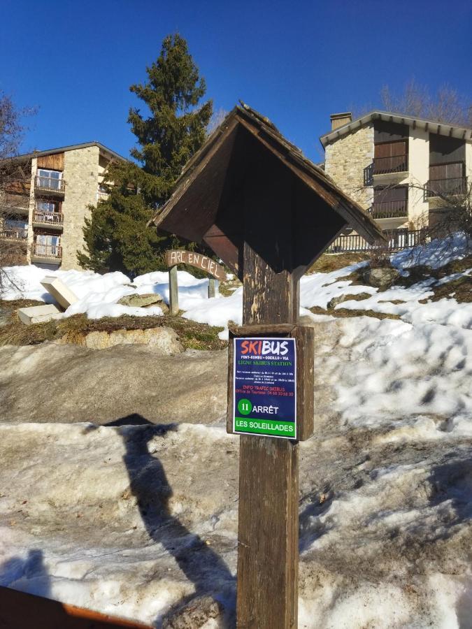 Studio Cabine Vue Sur Les Pyrenees Font-Romeu-Odeillo-Via ภายนอก รูปภาพ